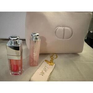 Dior makeup bundle with makeup pouch